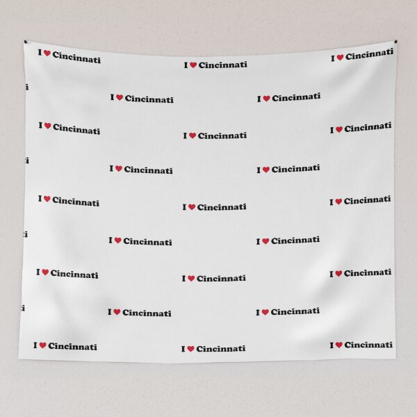 Item preview, I Love Cincinnati designed and sold by Novel Gifts.