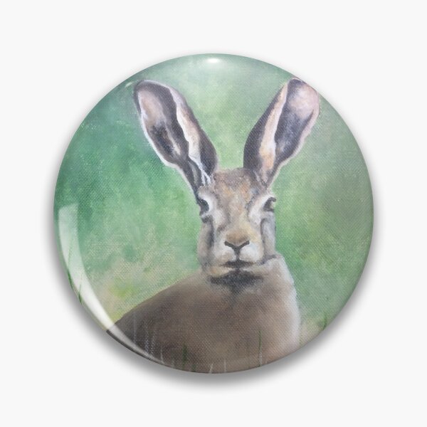 Item preview, March Hare Oil Painting designed and sold by rossartstudio.