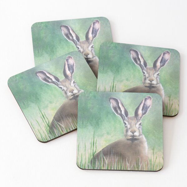 Item preview, March Hare Oil Painting designed and sold by rossartstudio.