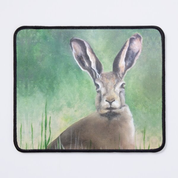 Item preview, March Hare Oil Painting designed and sold by rossartstudio.