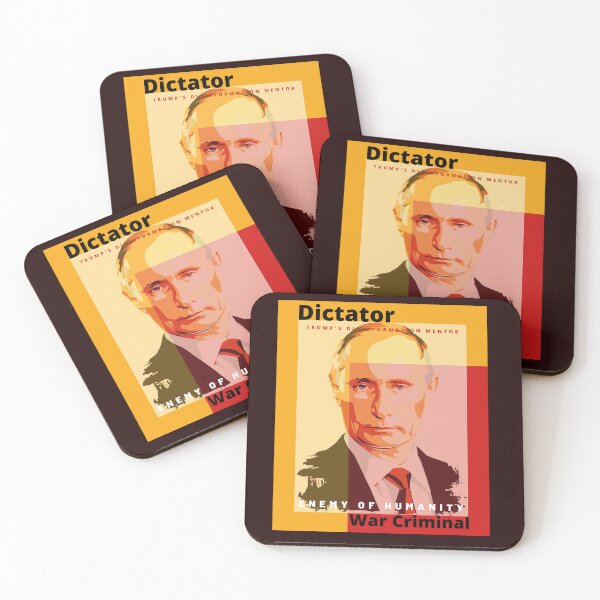 Item preview, Dictator: War Criminal Putin Is The #1 Enemy Of Humanity designed and sold by Kathleen M Bush.