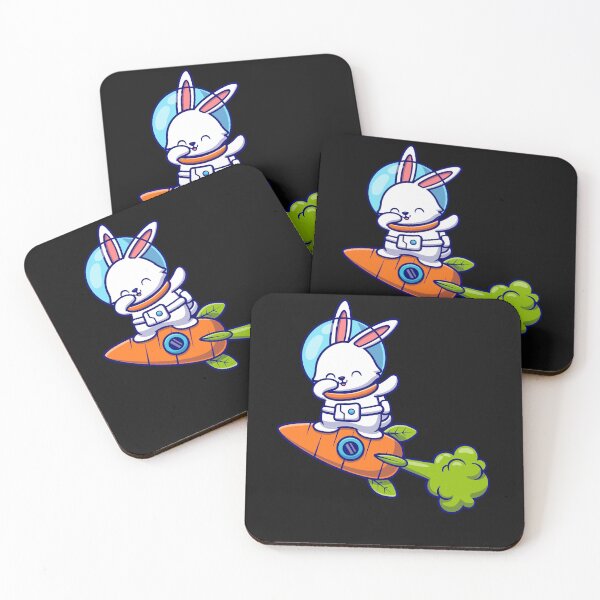 Item preview, Space dabbing bunny  designed and sold by Sam Artist.