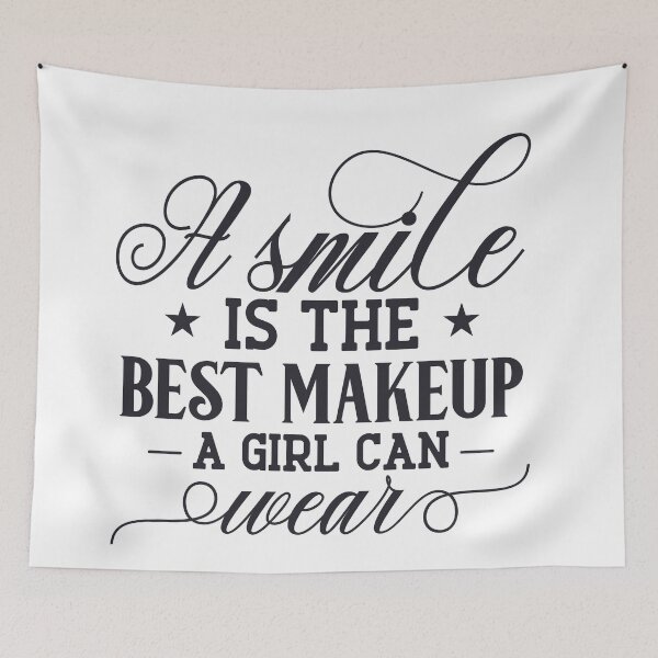 Item preview, Smile Is The Best Makeup designed and sold by CreacionsMeraki.