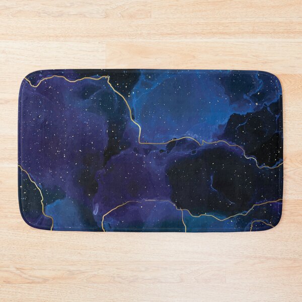 Item preview, Blue and gold marble abstract patern designed and sold by Cheeky Companions.