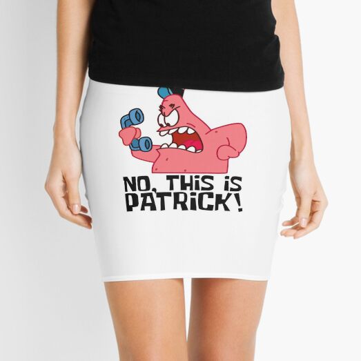 Patrick Star's pants Mini Skirt for Sale by Ironic-Tees