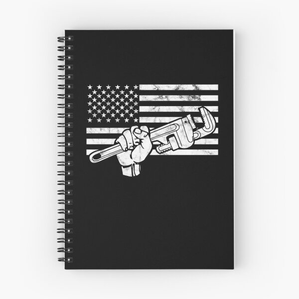 Item preview, Patriotic Plumber American Flag and Wrench designed and sold by Huhnerdieb Apparel.