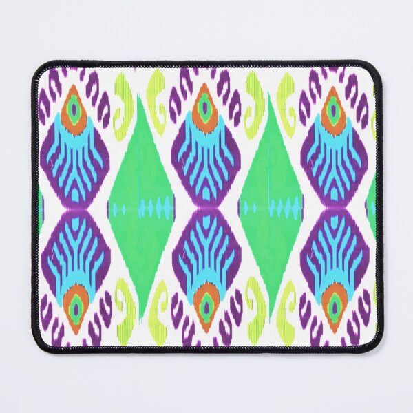 Item preview, Beautiful flower Uzbek ikat patterns - Ikat uzbek designed and sold by LeFabriqueOuz.