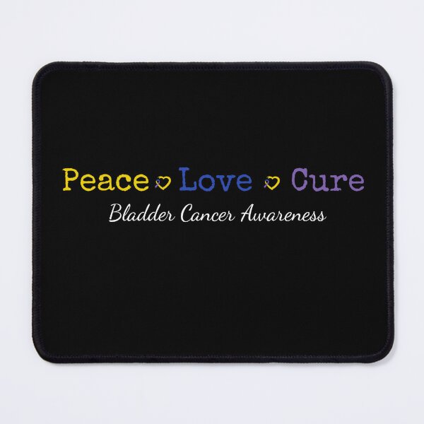 Item preview, Peace Love Cure Bladder Cancer Awareness Support designed and sold by cssdru.