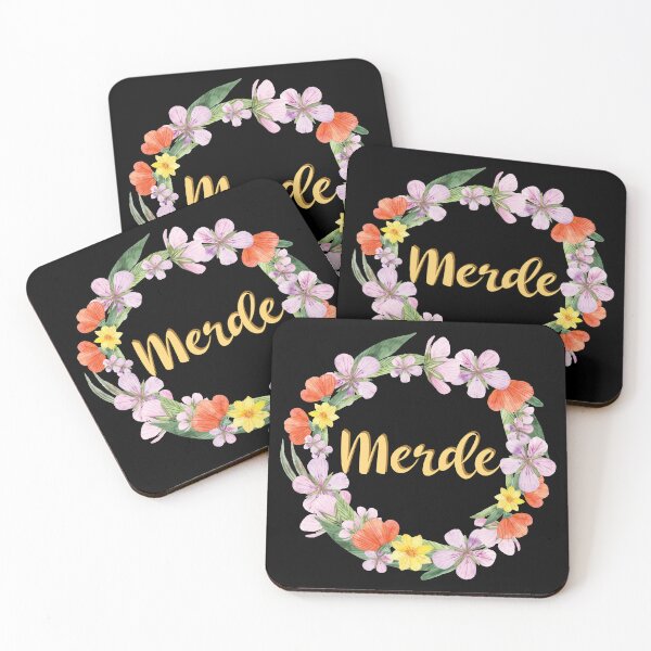 Item preview, Merde - Funny French - Pardon My French designed and sold by TravelScientist.