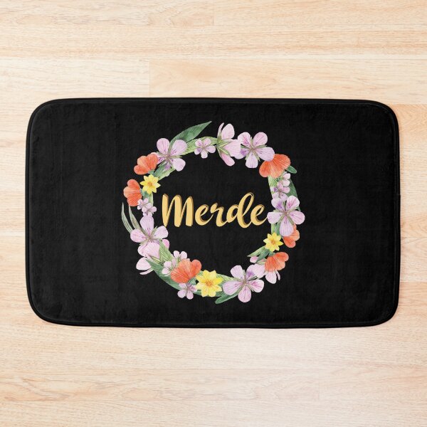 Item preview, Merde - Funny French - Pardon My French designed and sold by TravelScientist.