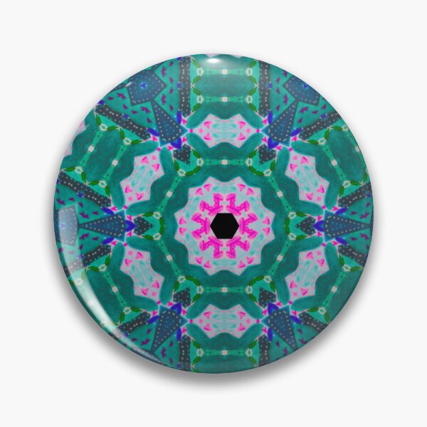 Item preview, Kaleidoscope green and pink MagicalPatterns designed and sold by mrslalitea.