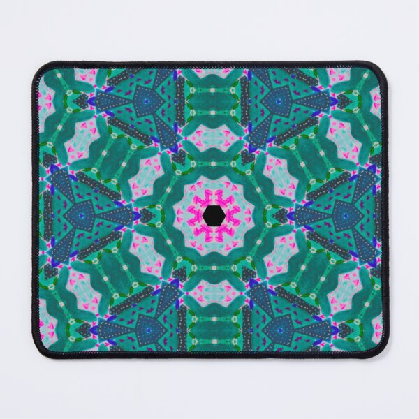 Item preview, Kaleidoscope green and pink MagicalPatterns designed and sold by mrslalitea.