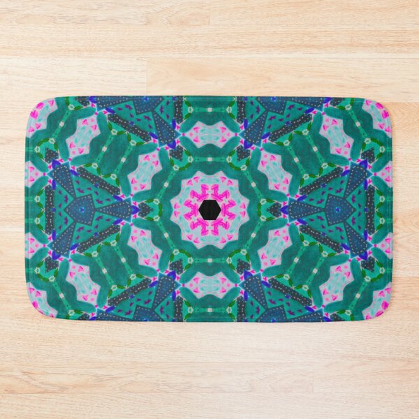 Item preview, Kaleidoscope green and pink MagicalPatterns designed and sold by mrslalitea.