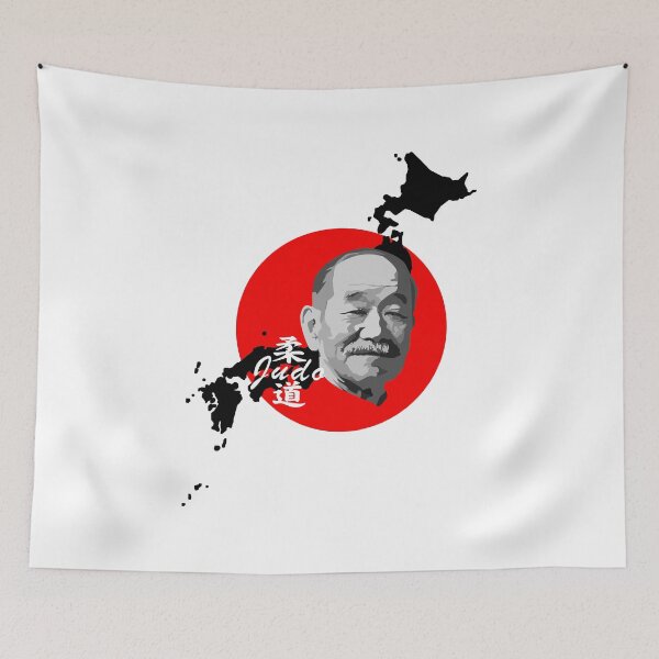 Item preview, Japan Judo sport drawing  designed and sold by Blondiabshop.