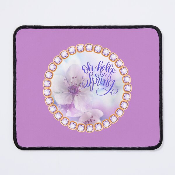 Item preview, Oh Hello Spring #2 (on Pink) designed and sold by PawsitiveMum.