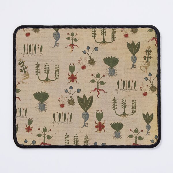 Item preview, Quirky vintage herbal herbarium botanical illustration designed and sold by madhatdesigns.