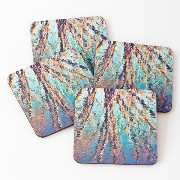Item preview, Abstract Water Reflections of Trees designed and sold by KaSaPo.