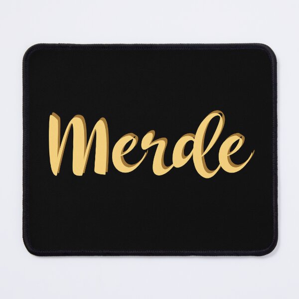 Item preview, Merde - Funny French - Pardon My French designed and sold by TravelScientist.