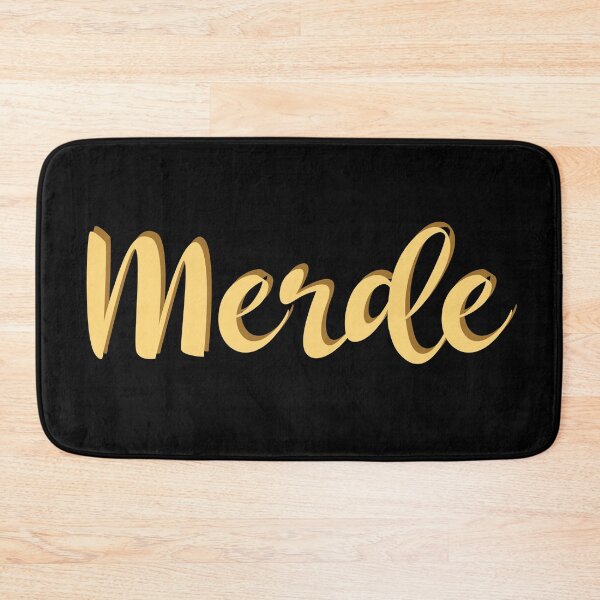 Item preview, Merde - Funny French - Pardon My French designed and sold by TravelScientist.