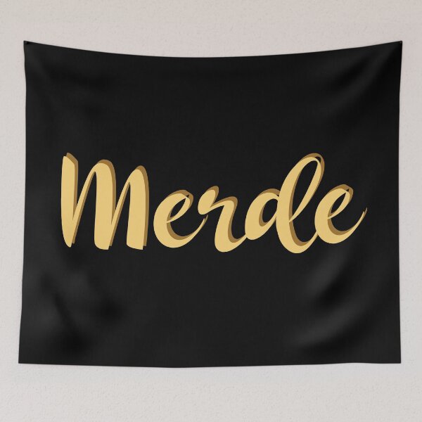 Item preview, Merde - Funny French - Pardon My French designed and sold by TravelScientist.