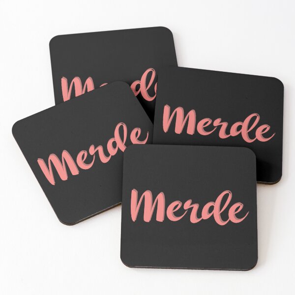 Item preview, Merde - Funny French - Pardon My French designed and sold by TravelScientist.