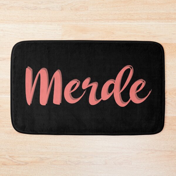 Item preview, Merde - Funny French - Pardon My French designed and sold by TravelScientist.