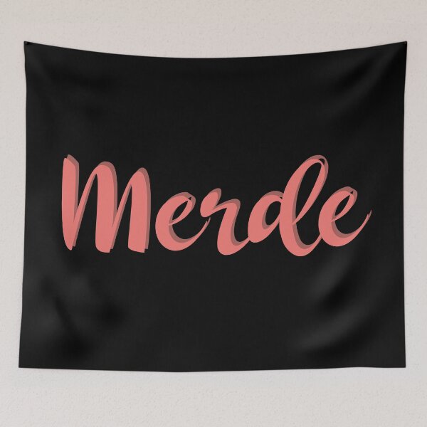 Item preview, Merde - Funny French - Pardon My French designed and sold by TravelScientist.