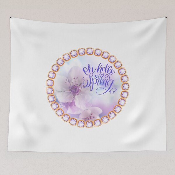 Item preview, Oh Hello Spring #2 (on White) designed and sold by PawsitiveMum.