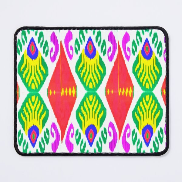 Artikelvorschau, Schöne usbekische Ikat-Blumenmuster - Ikat entworfen und verkauft von LeFabriqueOuz.