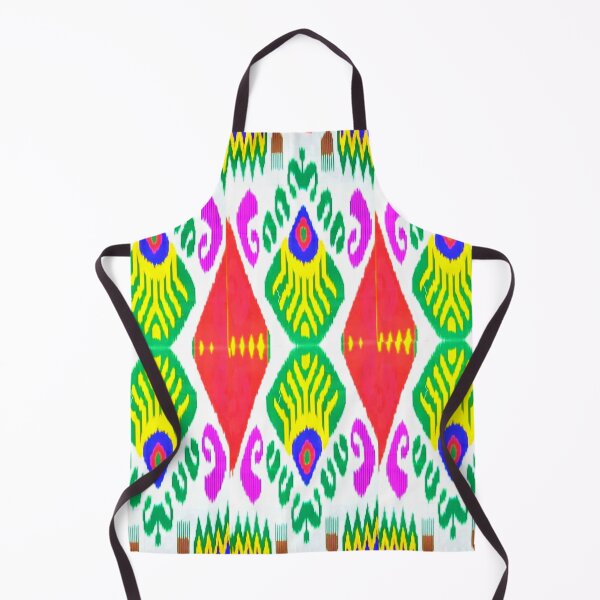 Artikelvorschau, Schöne usbekische Ikat-Blumenmuster - Ikat entworfen und verkauft von LeFabriqueOuz.