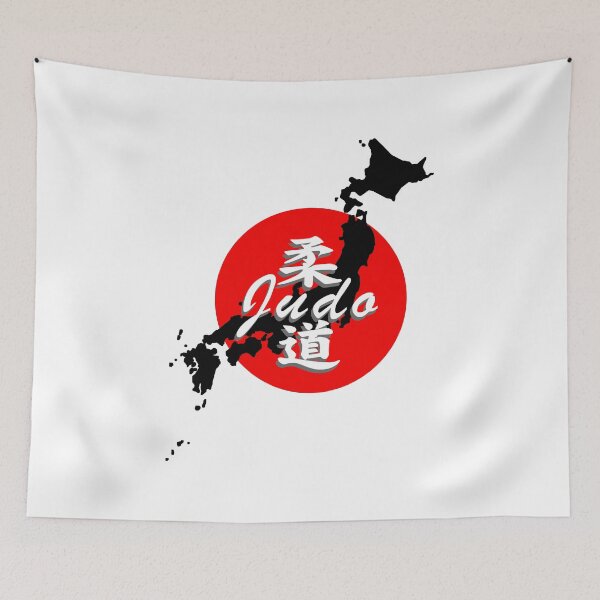 Item preview, Japan Judo sport drawing  designed and sold by Blondiabshop.