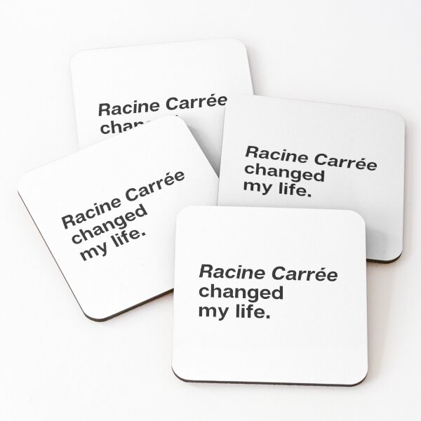 Item preview, Stromae Racine Carrée was life-changing White designed and sold by AlamoAndCo.