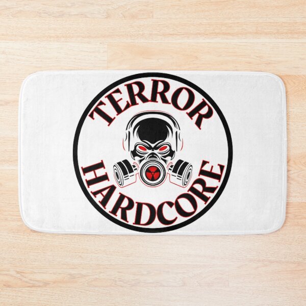 Item preview, Terror Hardcore Terrorcore Music Gasmask Skull designed and sold by RichTeeDesigns.