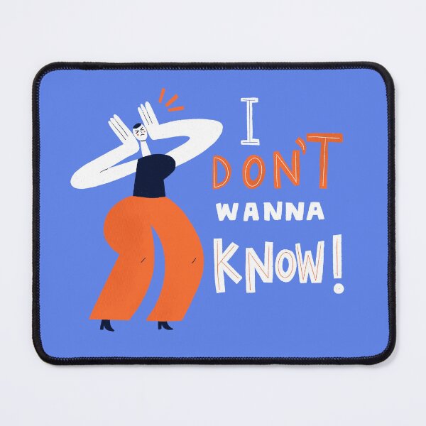 Item preview, I don't wanna know designed and sold by GiuliaMartin.