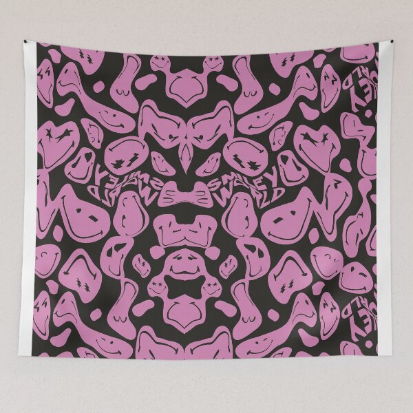 Item preview, liquid smiley sage purple designed and sold by OUGHRI.
