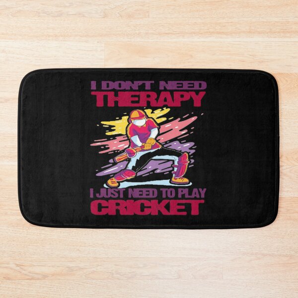 Item preview, I Don't Need Therapy I Just Need To Play Cricket T-Shirt Essential T-Shirt designed and sold by madisonbau.