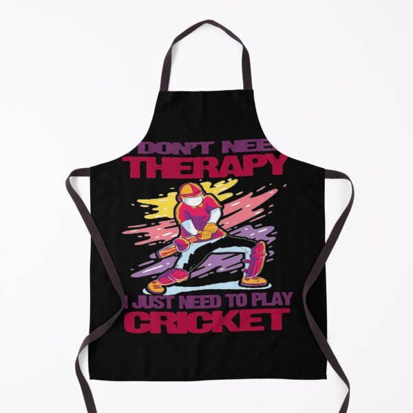 Item preview, I Don't Need Therapy I Just Need To Play Cricket T-Shirt Essential T-Shirt designed and sold by madisonbau.