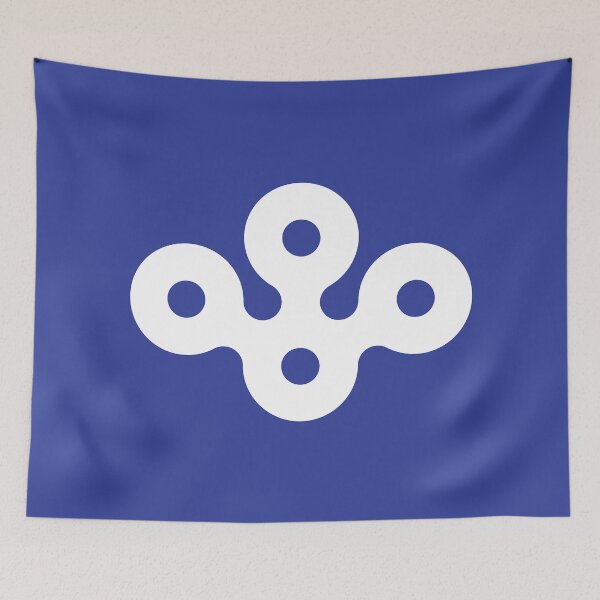 Item preview, OSAKA PREFECTURE Flag Gifts, Masks, Stickers & Products  designed and sold by mpodger.