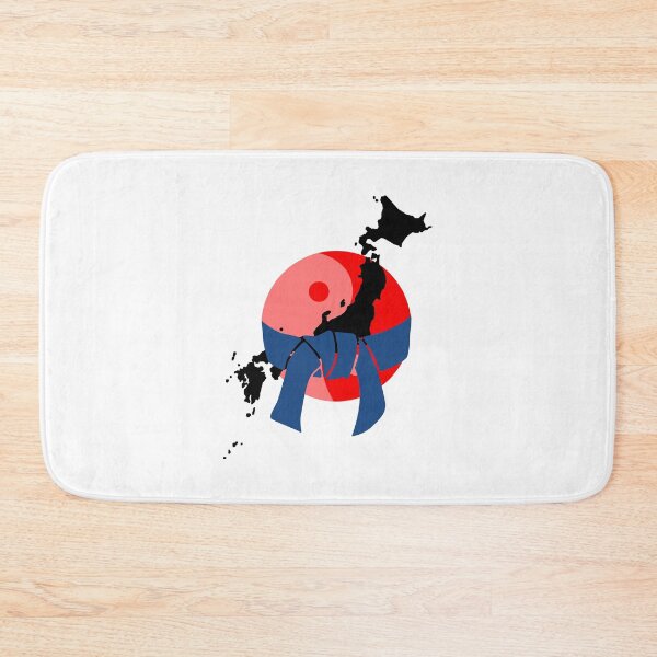Item preview, Japan Judo belt sport drawing  designed and sold by Blondiabshop.