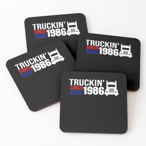 Item preview, Truckin' Since 1986 Truck Driver Trucker Trucking Unisex Men designed and sold by RainbowChildArt.