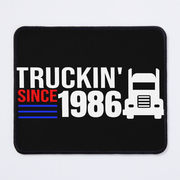 Item preview, Truckin' Since 1986 Truck Driver Trucker Trucking Unisex Men designed and sold by RainbowChildArt.