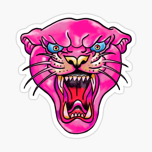 Pink Panther Fan Art Credit Card Decal Skin