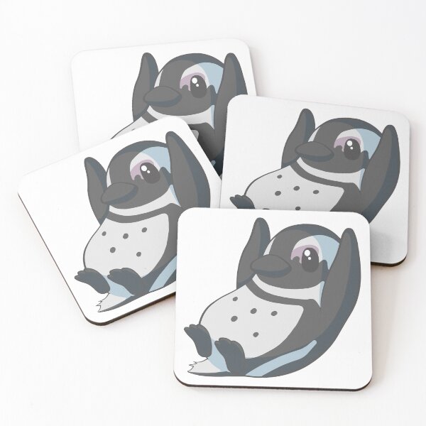 Item preview, Cute sliding African penguin designed and sold by AniBeanz.