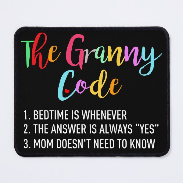 Item preview, The Granny Code - Granny Definition - Grandmother Definition Grandma  Memaw designed and sold by JukeLox.