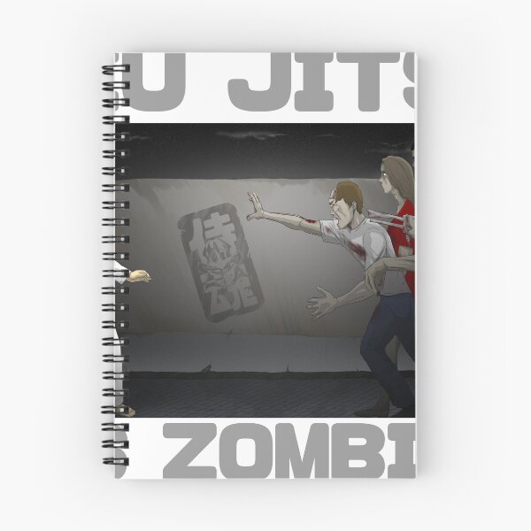 Item preview, Jiu Jitsu Brown Belt vs Zombies designed and sold by eokako.