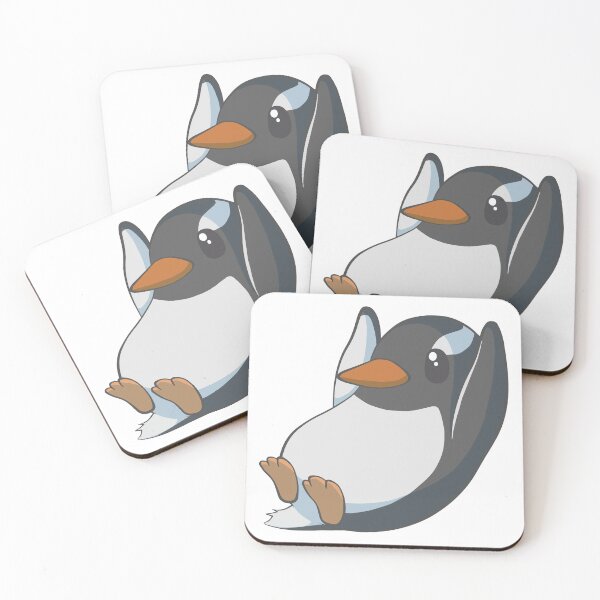 Item preview, Cute sliding gentoo penguin designed and sold by AniBeanz.