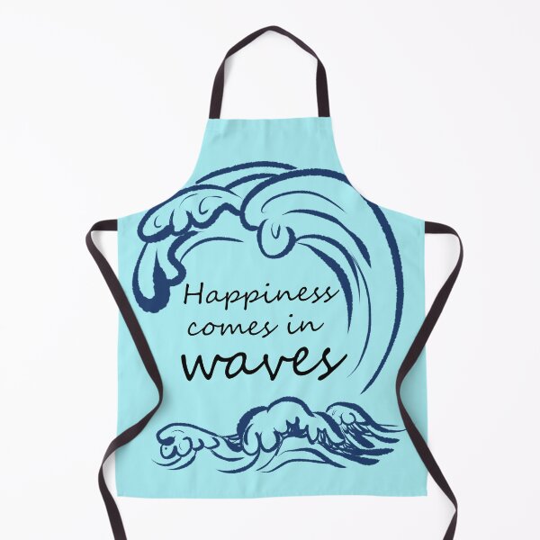 Item preview, Happiness comes in waves designed and sold by FAnnatasticArt.
