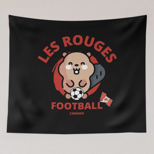 Item preview, Les Rouges-Canada Team Jersey-Retro Style-Kids Soccer-2022 Qatar-CANMNT-CANWNT designed and sold by SighFly52.
