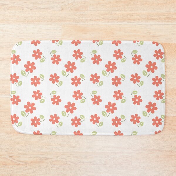Item preview, Red Flower Pattern designed and sold by OUGHRI.