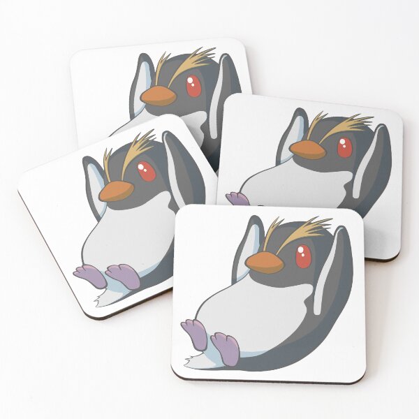 Item preview, Cute sliding southern rockhopper penguin designed and sold by AniBeanz.